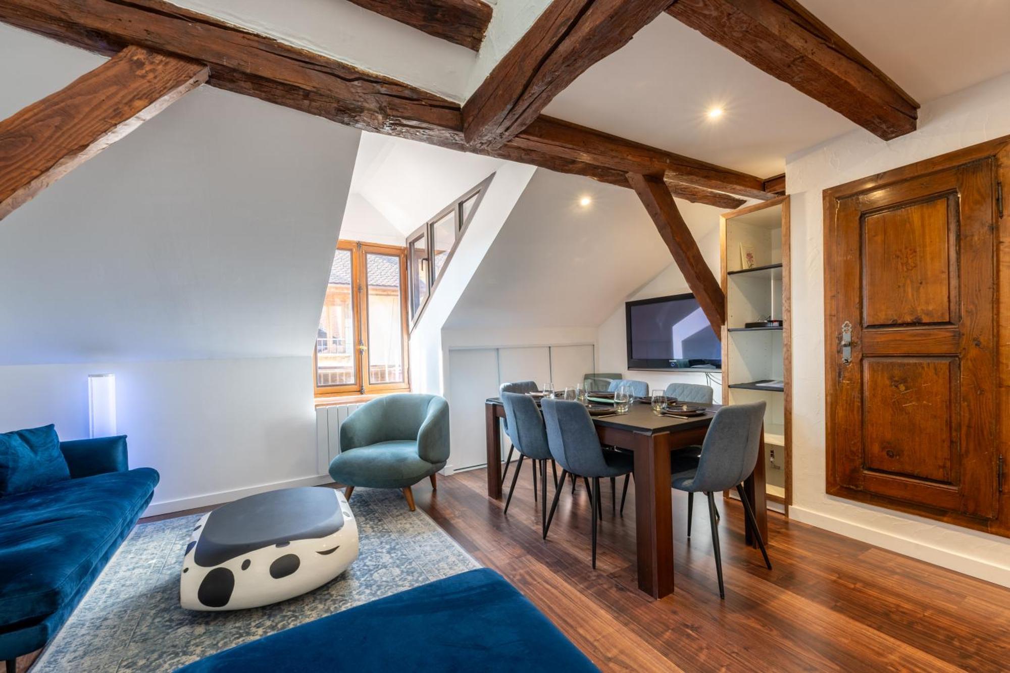 Sous Les Toits D'Annecy, Un Appartement Irresistible Pour 1 A 6 Personnes En Plein Coeur De Ville エクステリア 写真